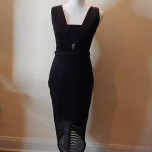 Women black dress
